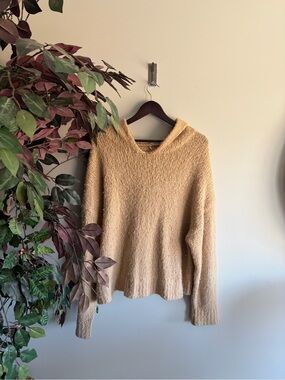 Aritzia group babaton Chunky Camel Cowl Pullover Sweater